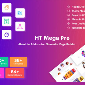 HT Mega Pro - Absolute Addons for Elementor Page Builder