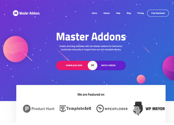 Master Addons Pro for Elementor Wordpress Plugin