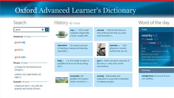 Oxford Advanced Learner's Dictionary 8th Edition with iWriter